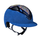 Suomy Apex Riding Helmet – Damask Blue (Lady) - American Equus - Equiluxe Tack