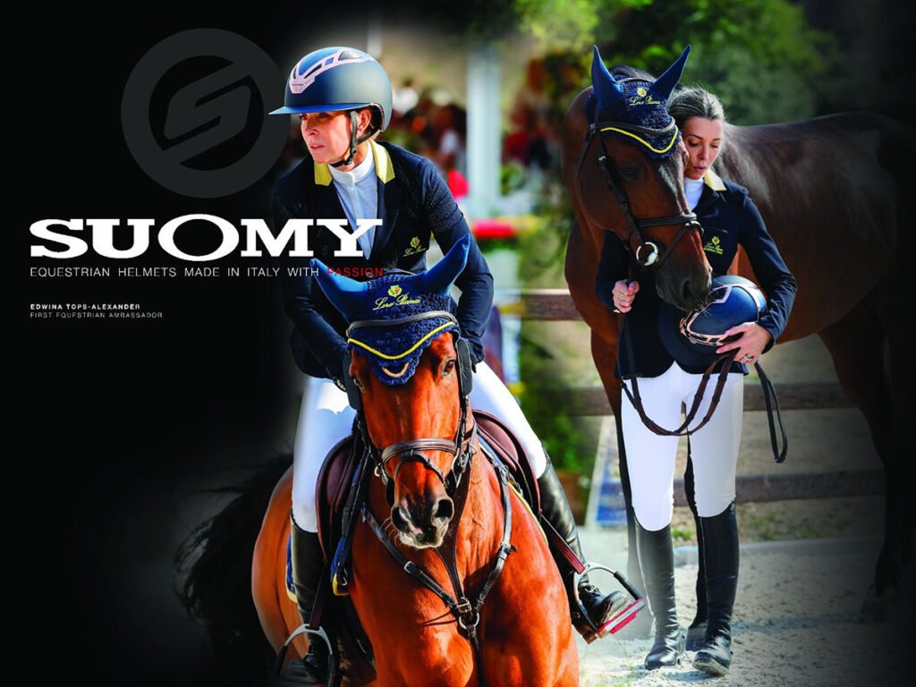 Suomy Apex Riding Helmet – Damask Green (Lady) - Equiluxe Tack