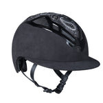 Suomy Apex Riding Helmet – Damask Total Black (Lady) - Equiluxe Tack