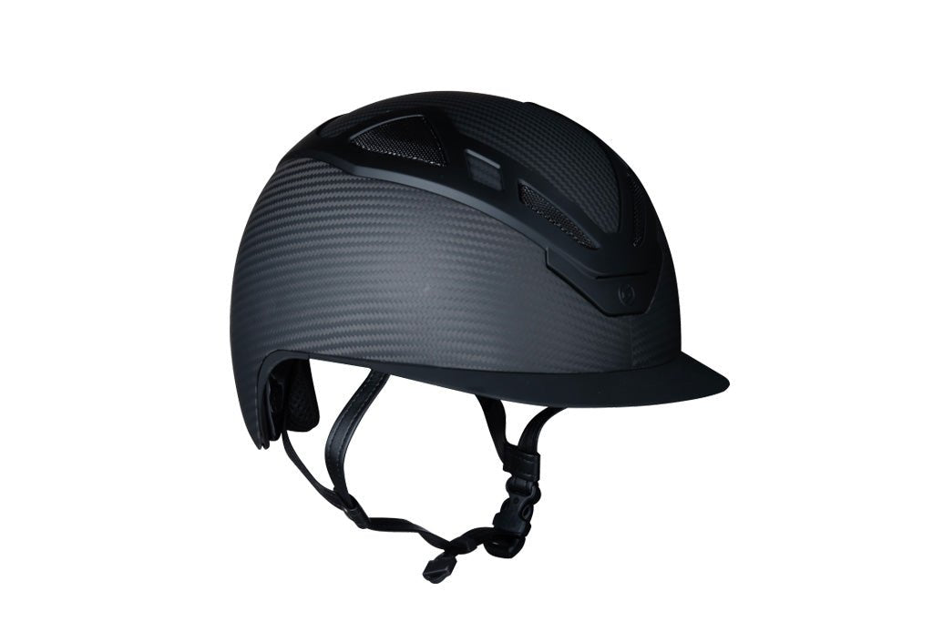 Suomy Apex Riding Helmet – Full Carbon Black Matte - Equiluxe Tack