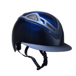 Suomy Apex Riding Helmet – Full Carbon Blue Glossy - Equiluxe Tack