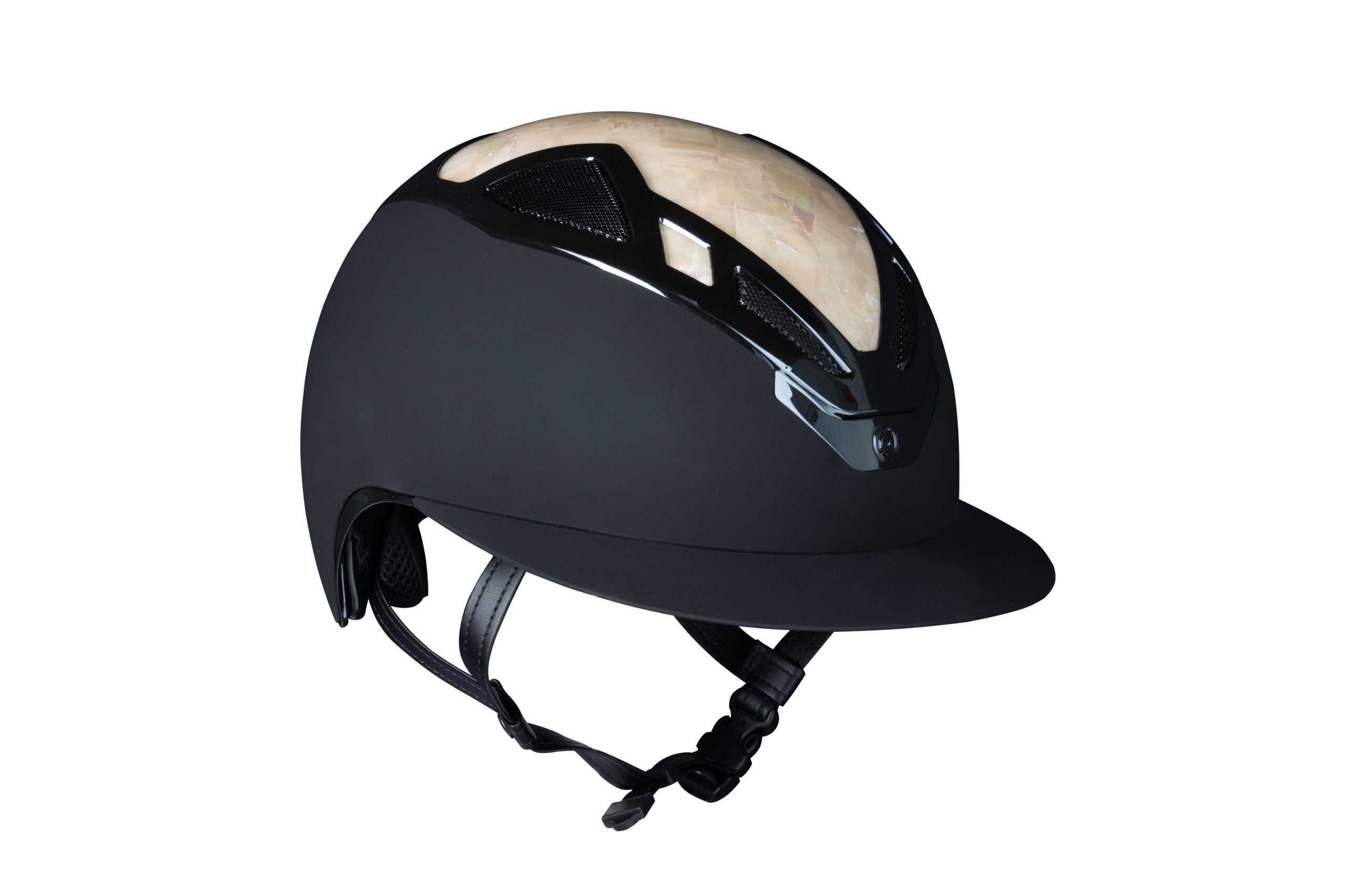 Suomy Apex Riding Helmet – Luxury Pearl Black Matte - Equiluxe Tack