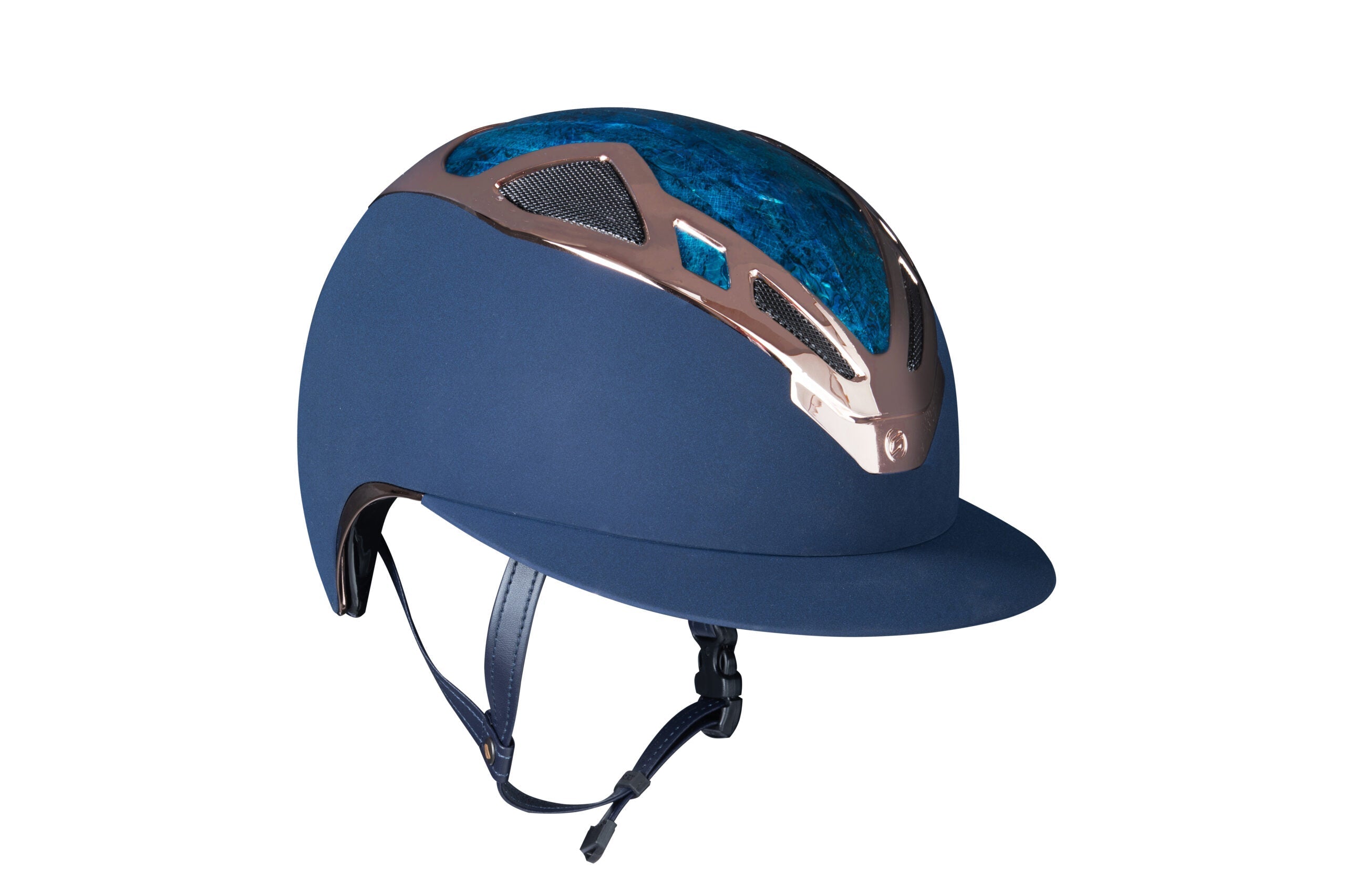 Suomy Apex Riding Helmet – Luxury Pearl Blue Matte - Equiluxe Tack