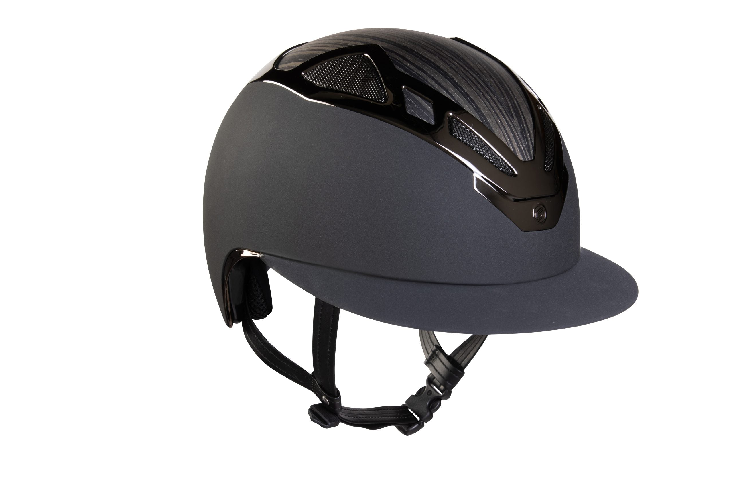 Suomy Apex Riding Helmet – Wood Anthracite Matte - Equiluxe Tack