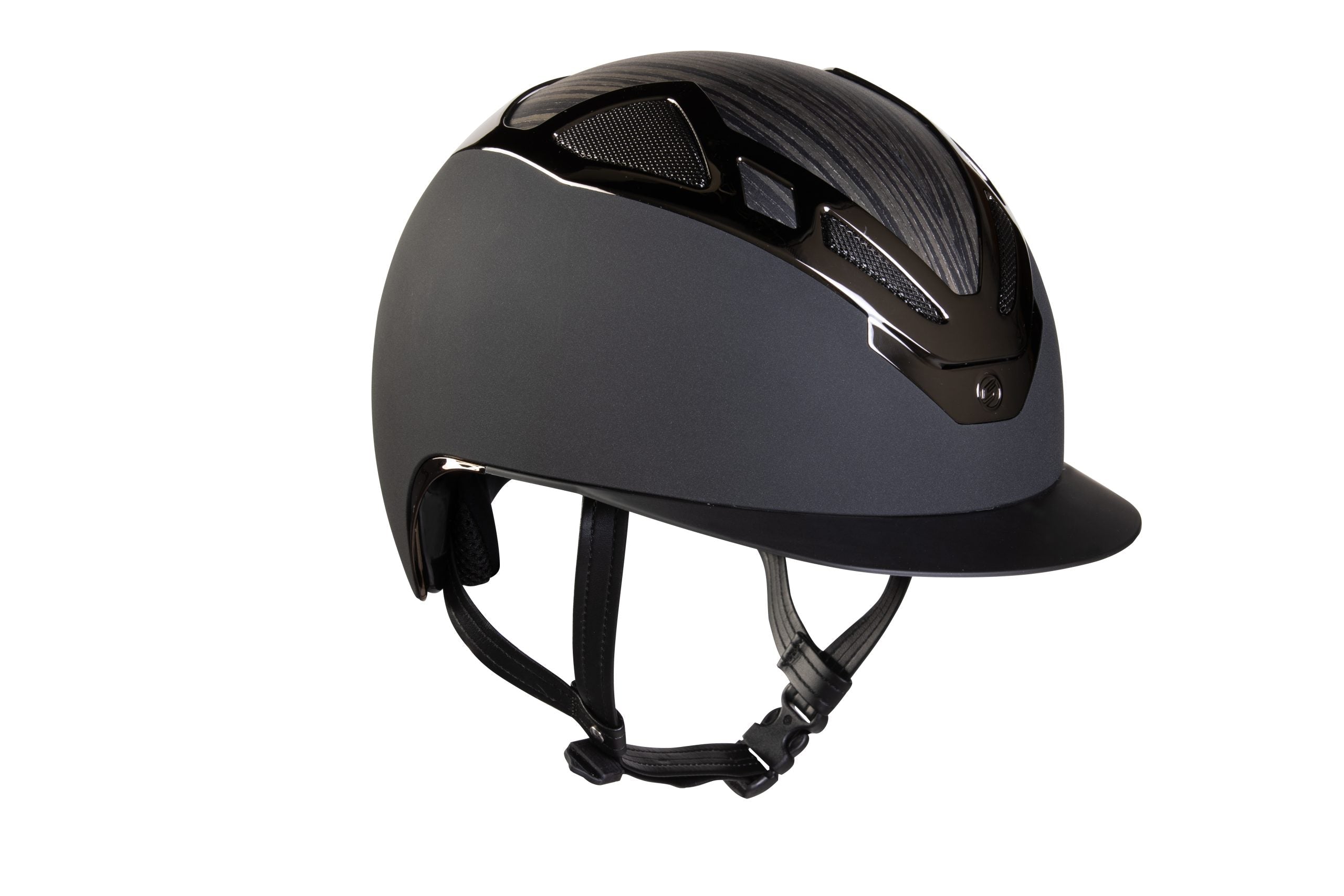 Suomy Apex Riding Helmet – Wood Anthracite Matte - Equiluxe Tack