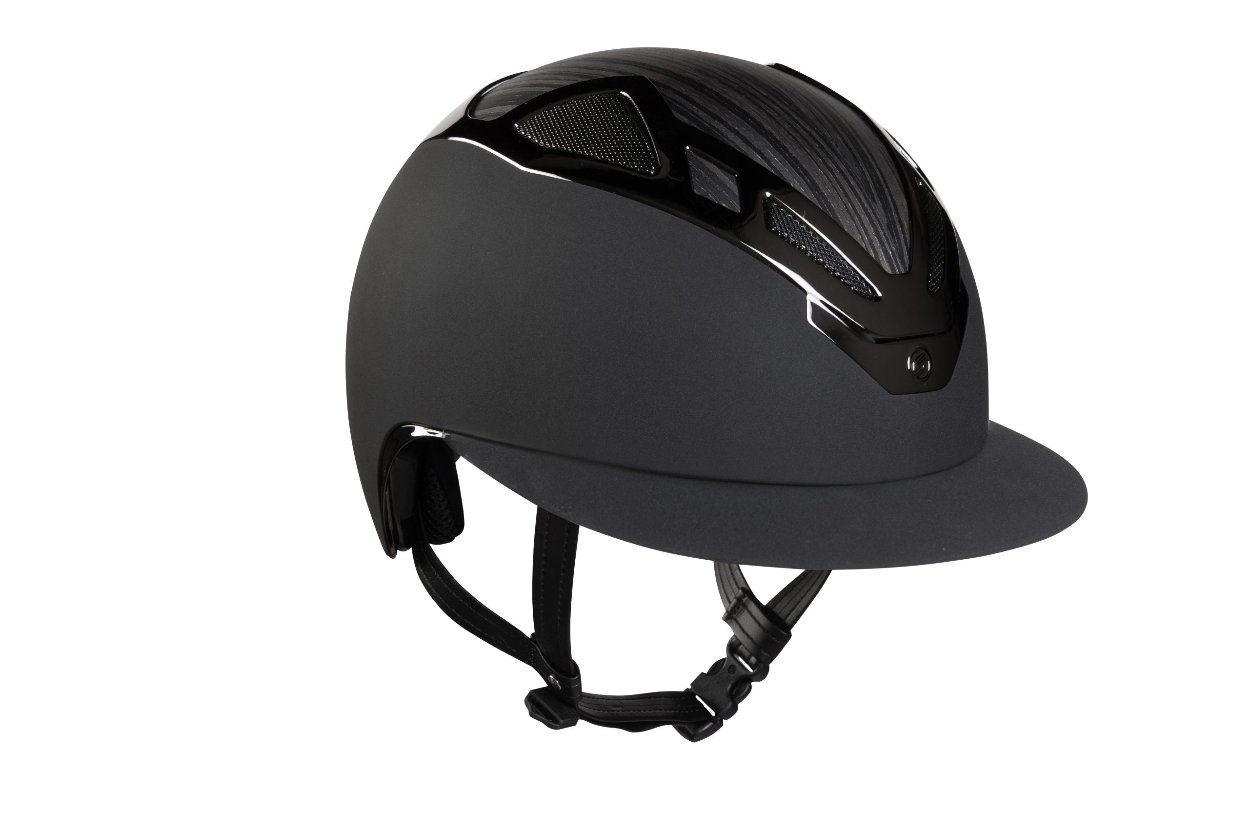 Suomy Apex Riding Helmet – Wood Black Matte - Equiluxe Tack