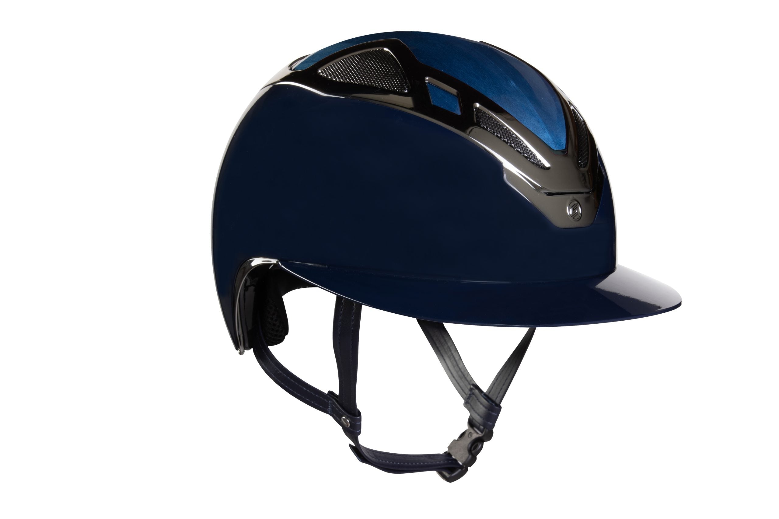 Suomy Apex Riding Helmet – Wood Blue Navy Glossy - Equiluxe Tack