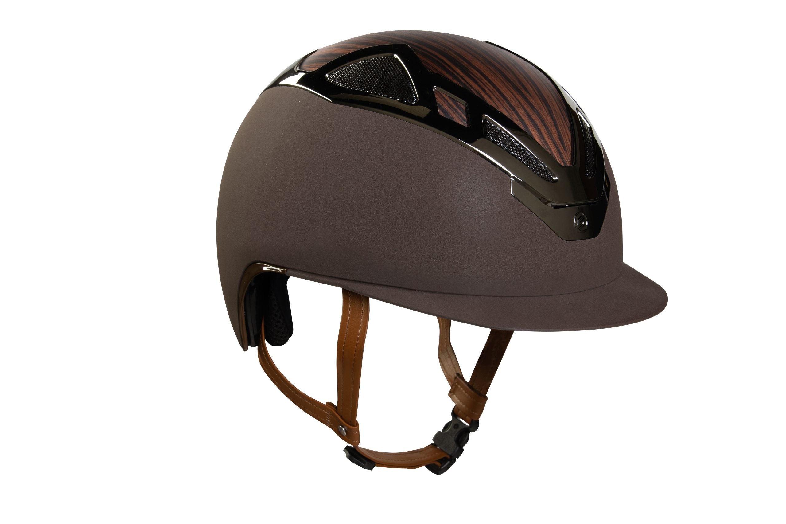 Suomy Apex Riding Helmet – Wood Brown Matte - Equiluxe Tack