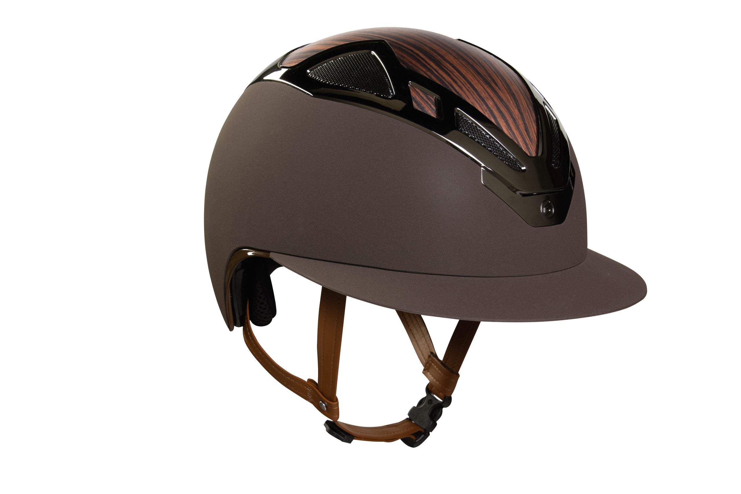 Suomy Apex Riding Helmet – Wood Brown Matte - Equiluxe Tack