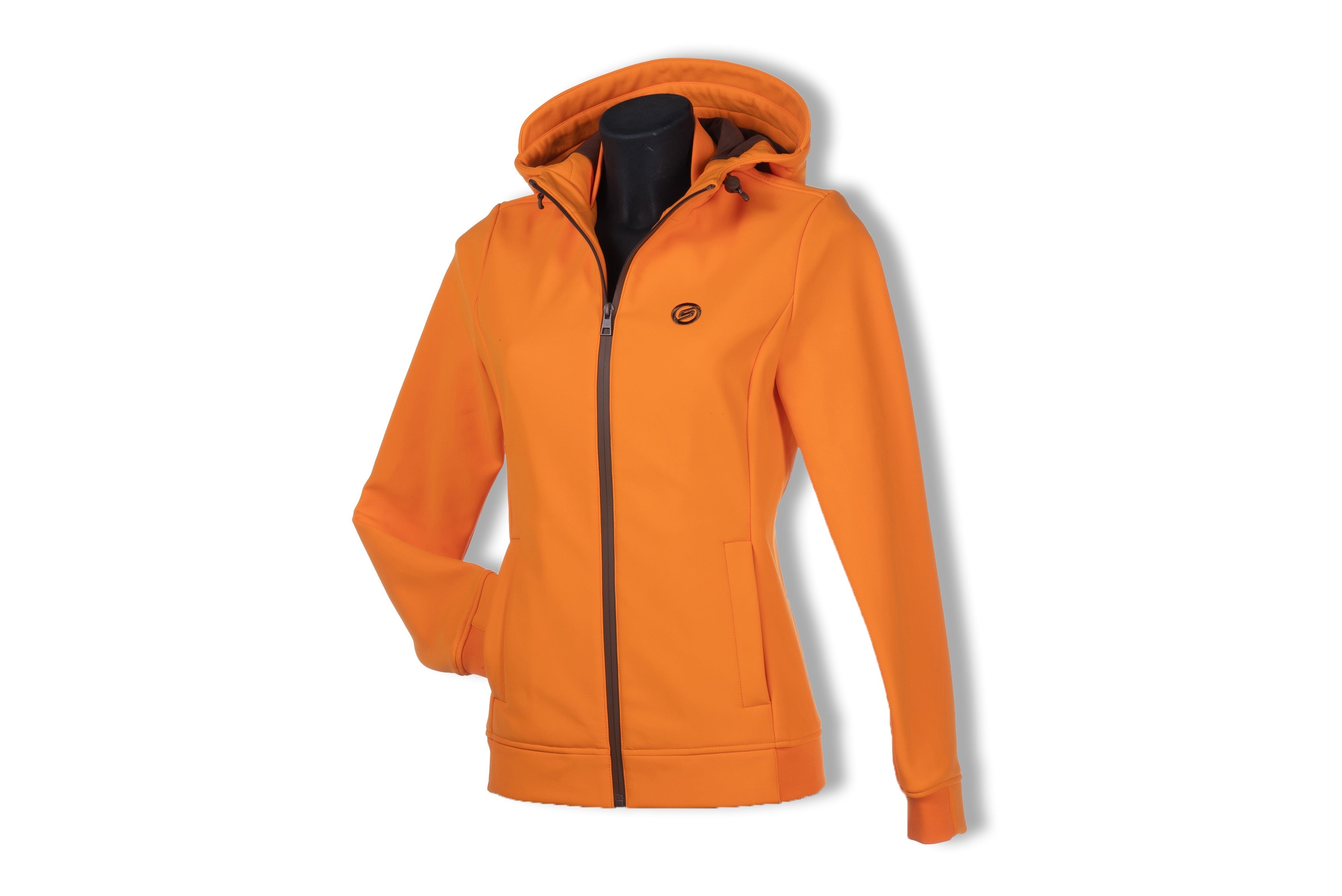 Suomy Women's Winter Jacket - Orange - Equiluxe Tack