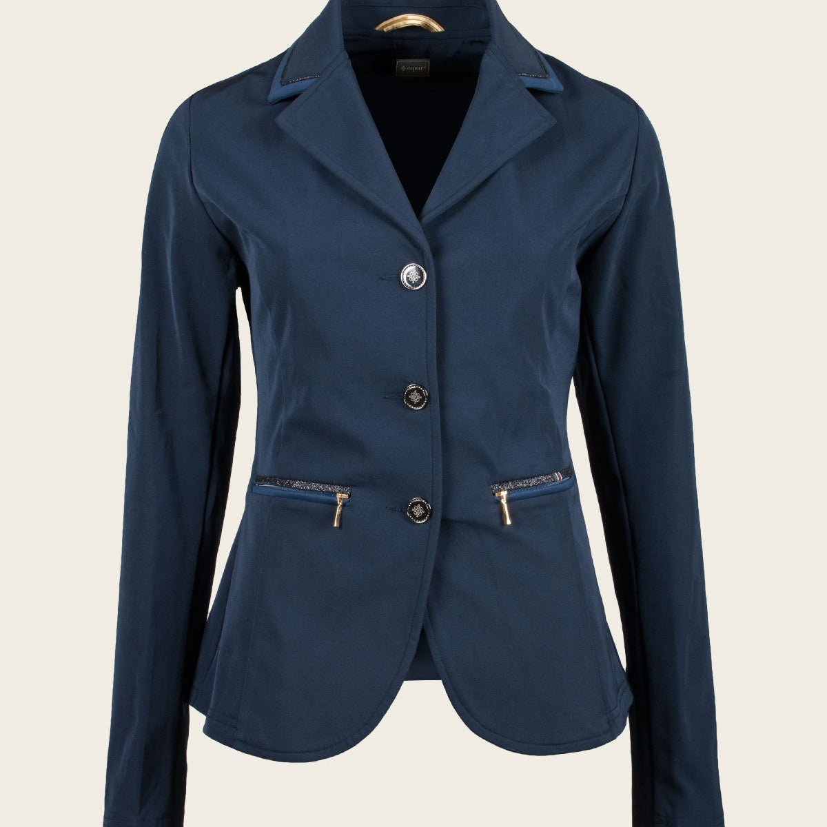 Super Lightweight Inspire Show Jacket Navy - Espoir Equestrian - Equiluxe Tack