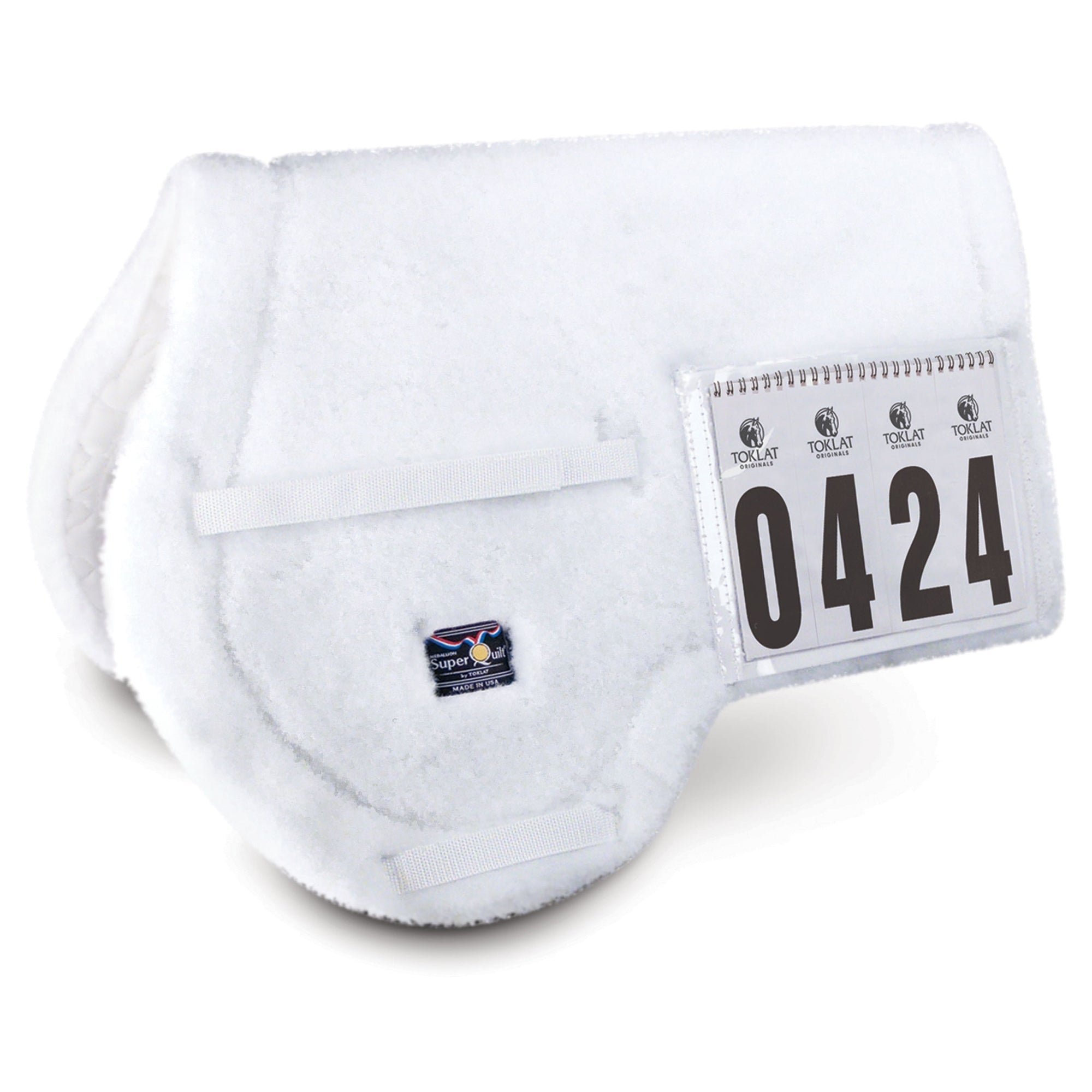 SuperQuilt Competition Number Pad with Velcro Spine - SuperQuilt - Equiluxe Tack