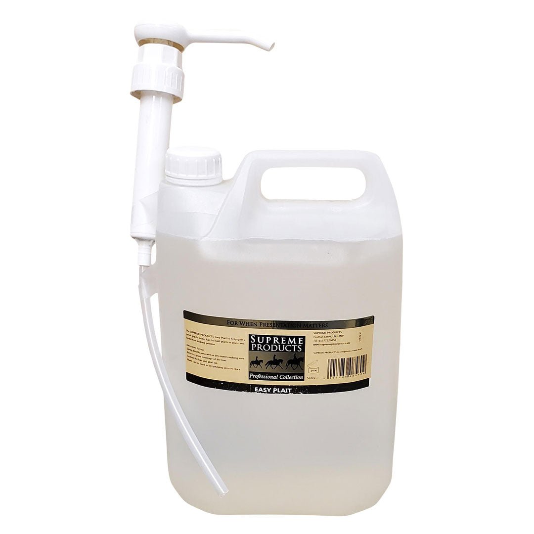 Supreme Products Easy Plait - 5 litre with pump - Supreme Products - Equiluxe Tack