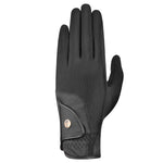 Tactiq Model E Black Riding Gloves - Equiluxe Tack