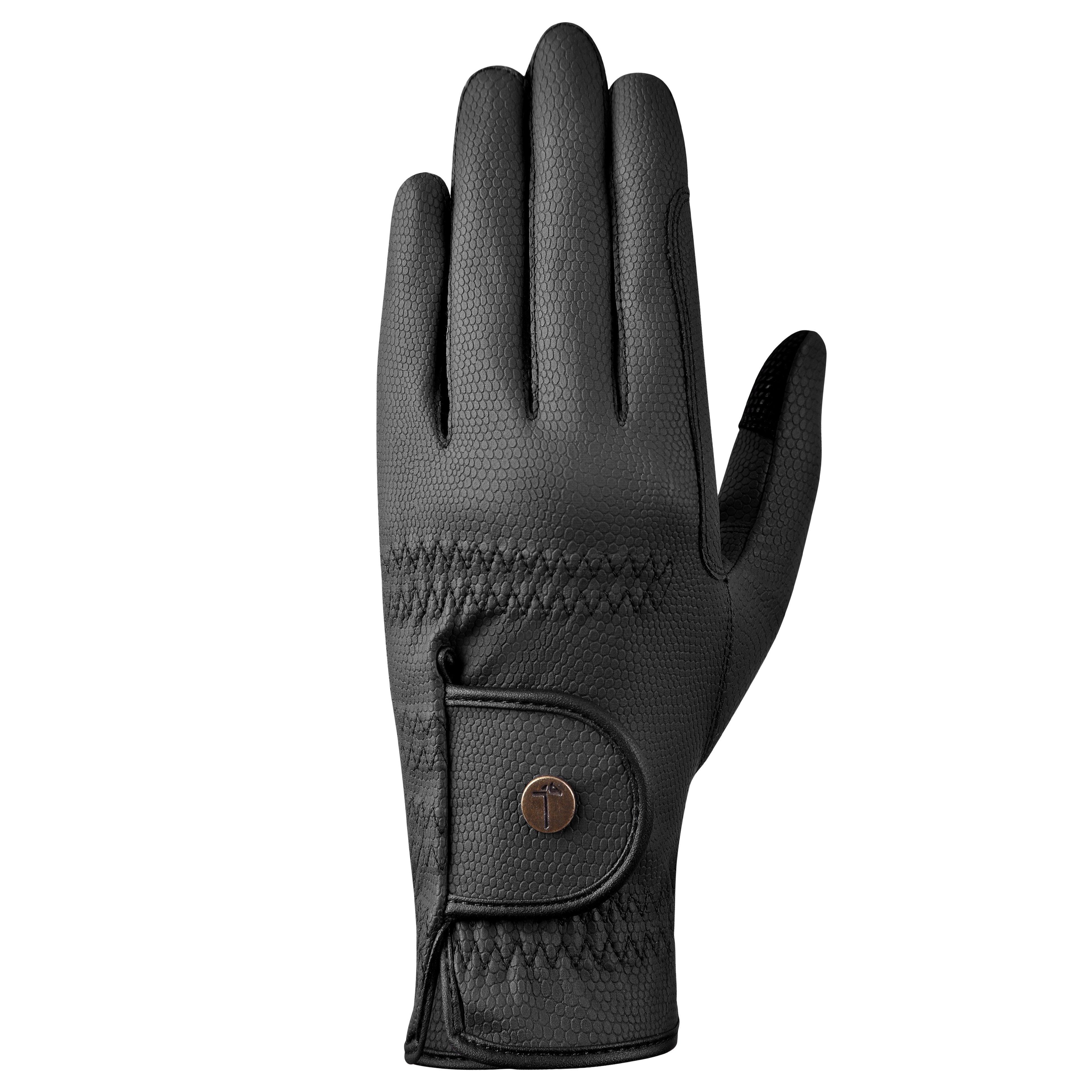 Tactiq Model G Black Riding Gloves - Equiluxe Tack