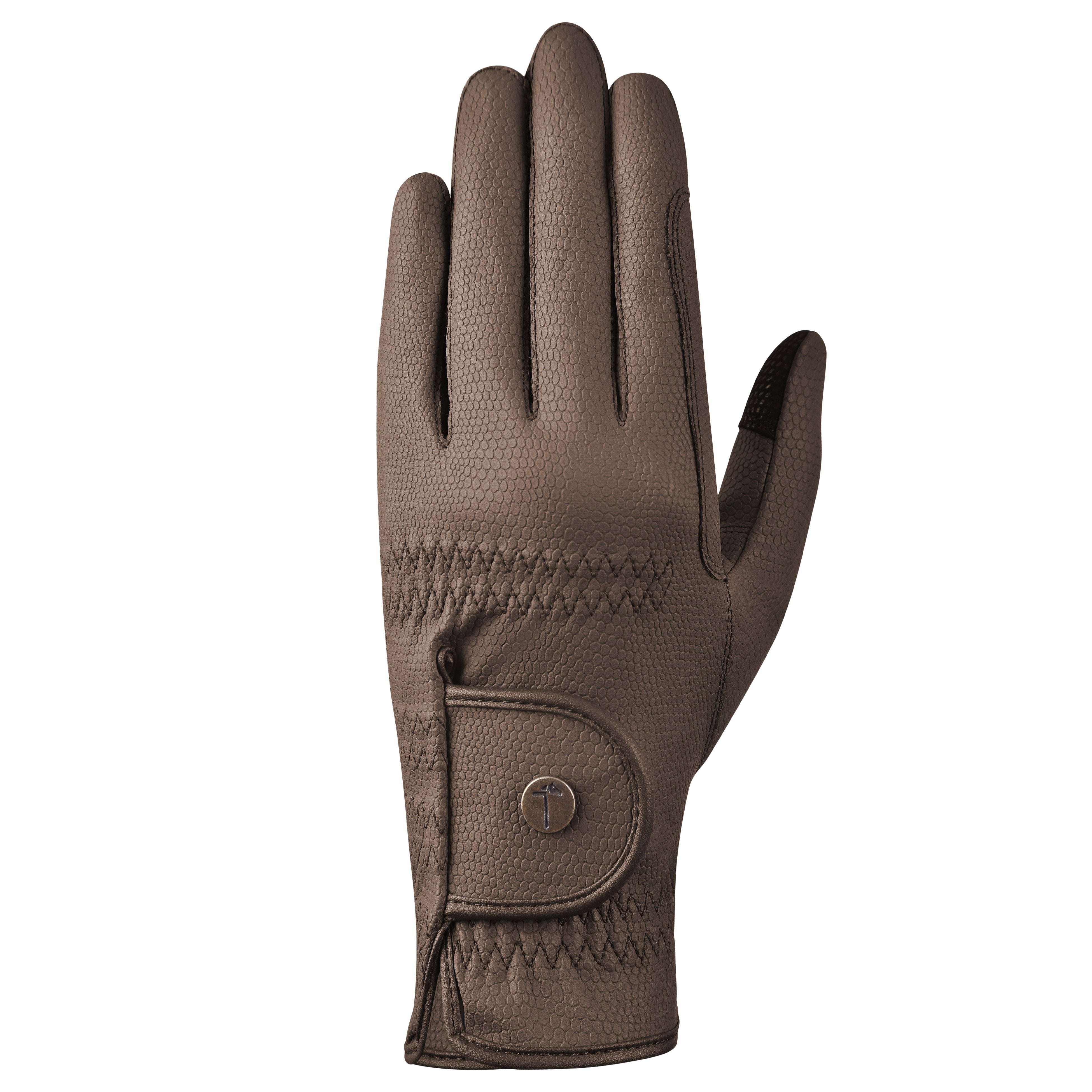 Tactiq Model G Brown Riding Gloves - Equiluxe Tack