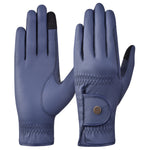 Tactiq Model G Navy Riding Gloves - Equiluxe Tack