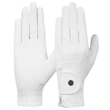 Tactiq Model G White Riding Gloves - Equiluxe Tack