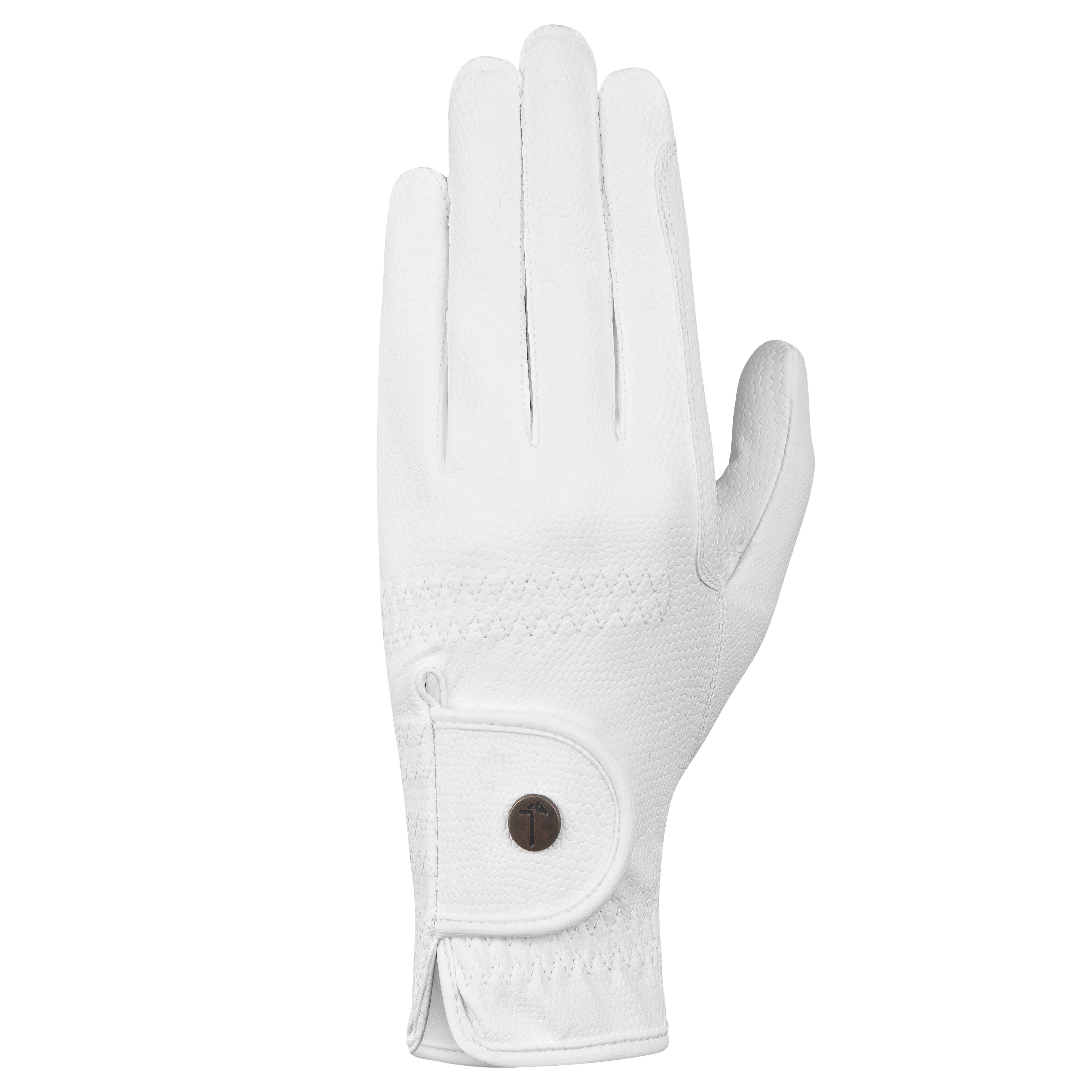 Tactiq Model G White Riding Gloves - Equiluxe Tack