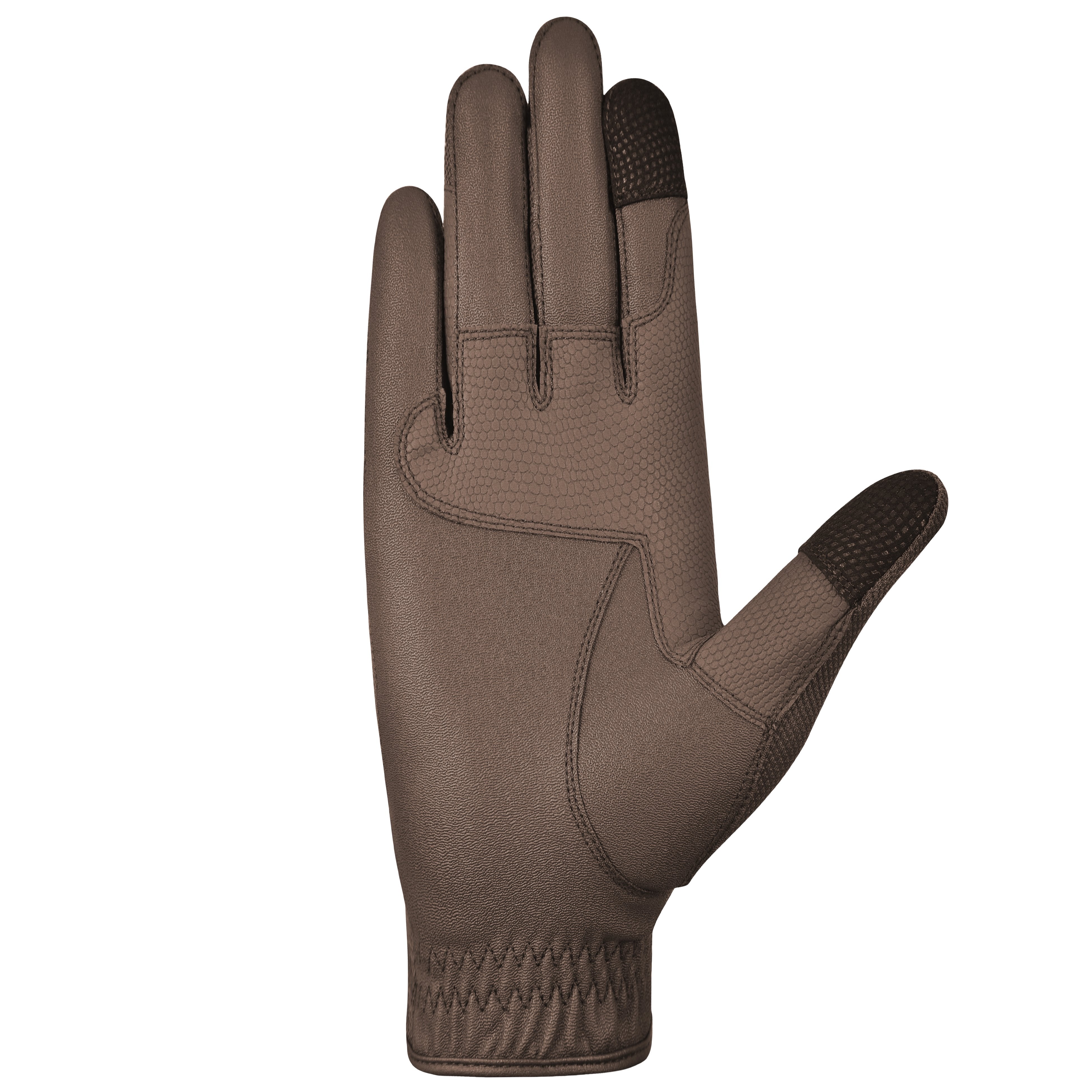 Tactiq Model L Brown Riding Gloves - Equiluxe Tack