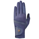Tactiq Model L Navy Riding Gloves - Equiluxe Tack