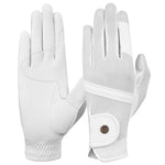 Tactiq Model L White Riding Gloves - Equiluxe Tack