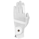 Tactiq Model L White Riding Gloves - Equiluxe Tack