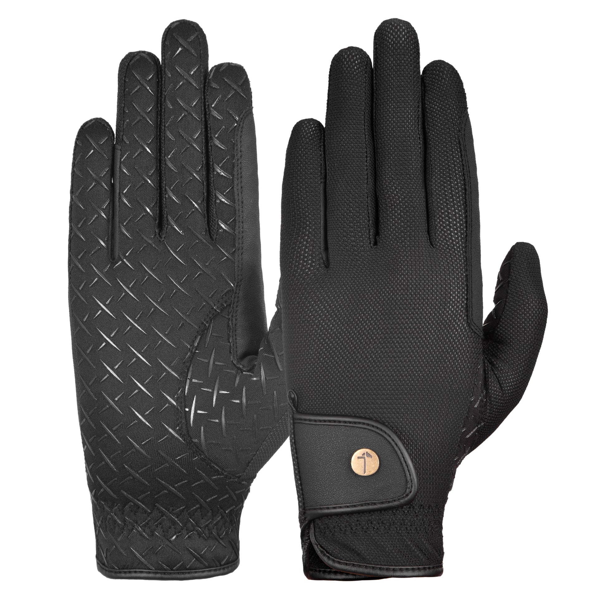 Tactiq Model M Black Riding Gloves - Equiluxe Tack