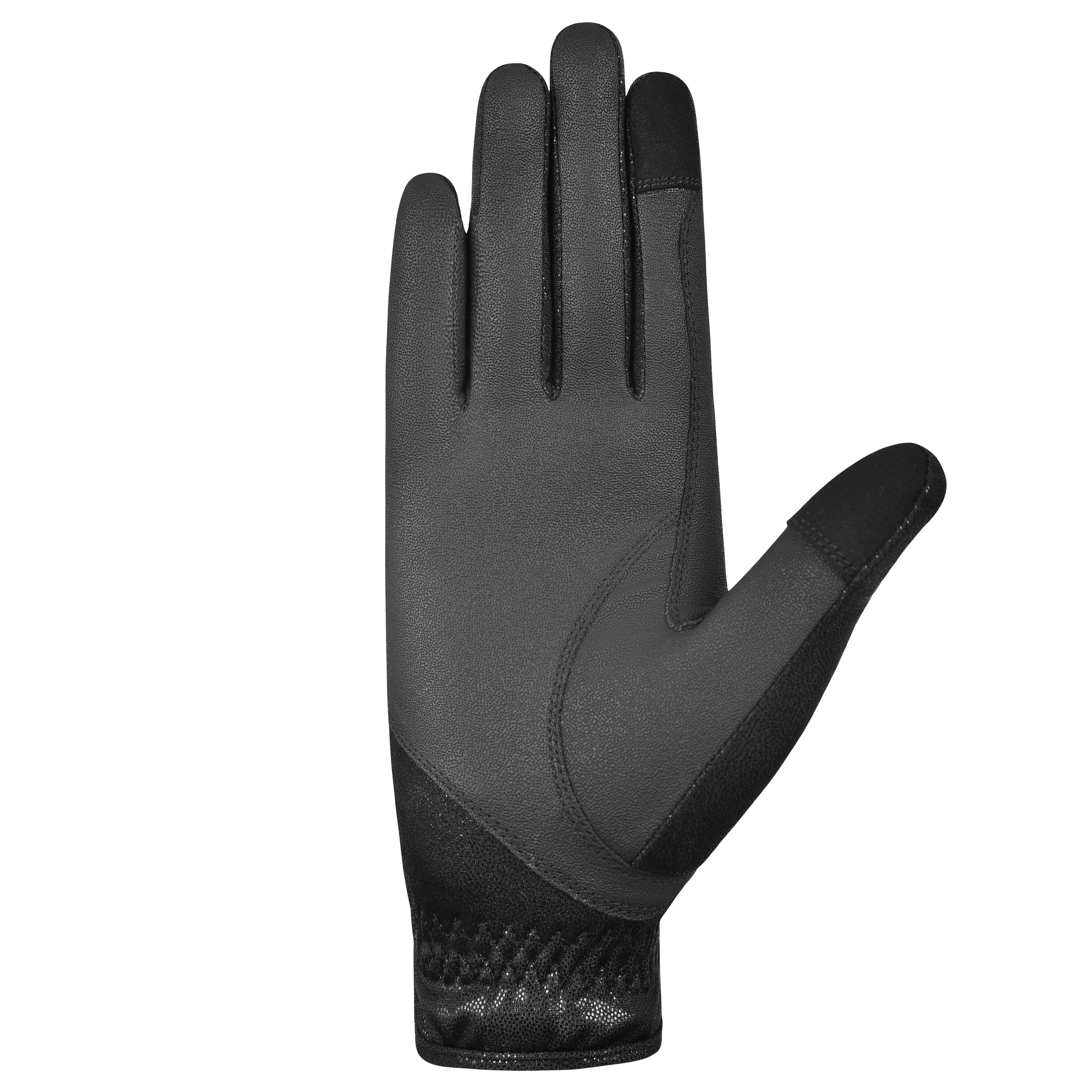 Tactiq Model O Black Riding Gloves - Equiluxe Tack