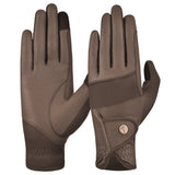 Tactiq Model O Brown Riding Gloves - Equiluxe Tack