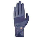 Tactiq Model O Navy Riding Gloves - Equiluxe Tack