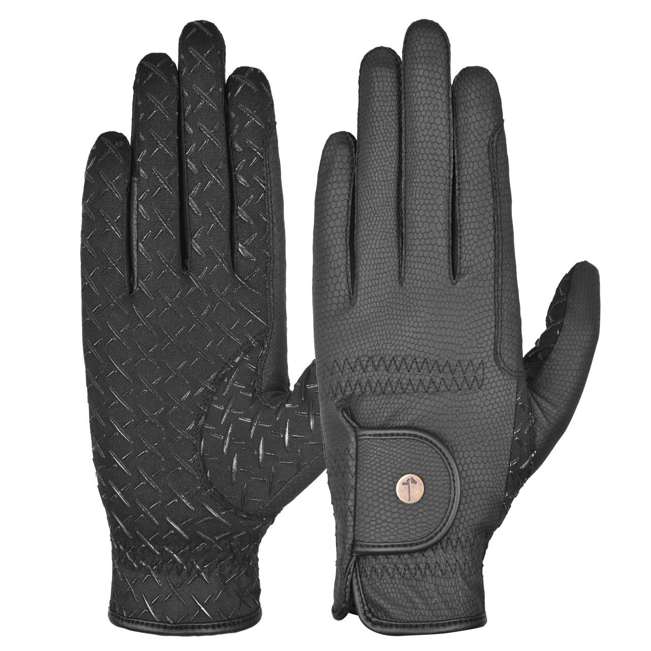 Tactiq Model T Black Riding Gloves - Equiluxe Tack