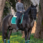 Teal Saddle Pad Set - Equestroom - Equiluxe Tack
