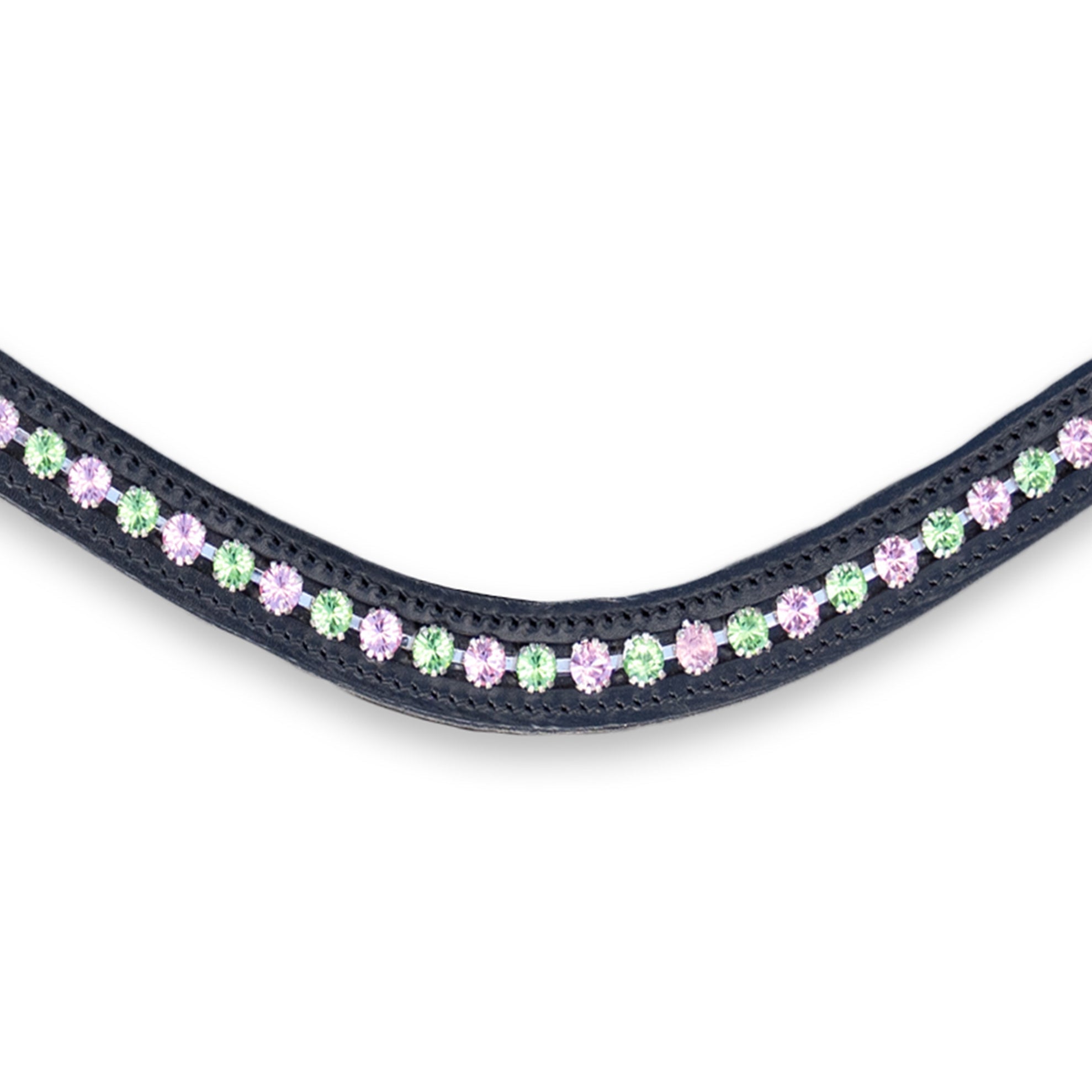 Teaparty Green Browband (Limited Edition) - Equestroom - Equiluxe Tack