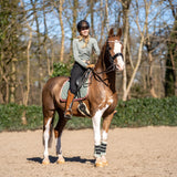 Teaparty Green Saddle Pad (Limited Edition) - Equestroom - Equiluxe Tack