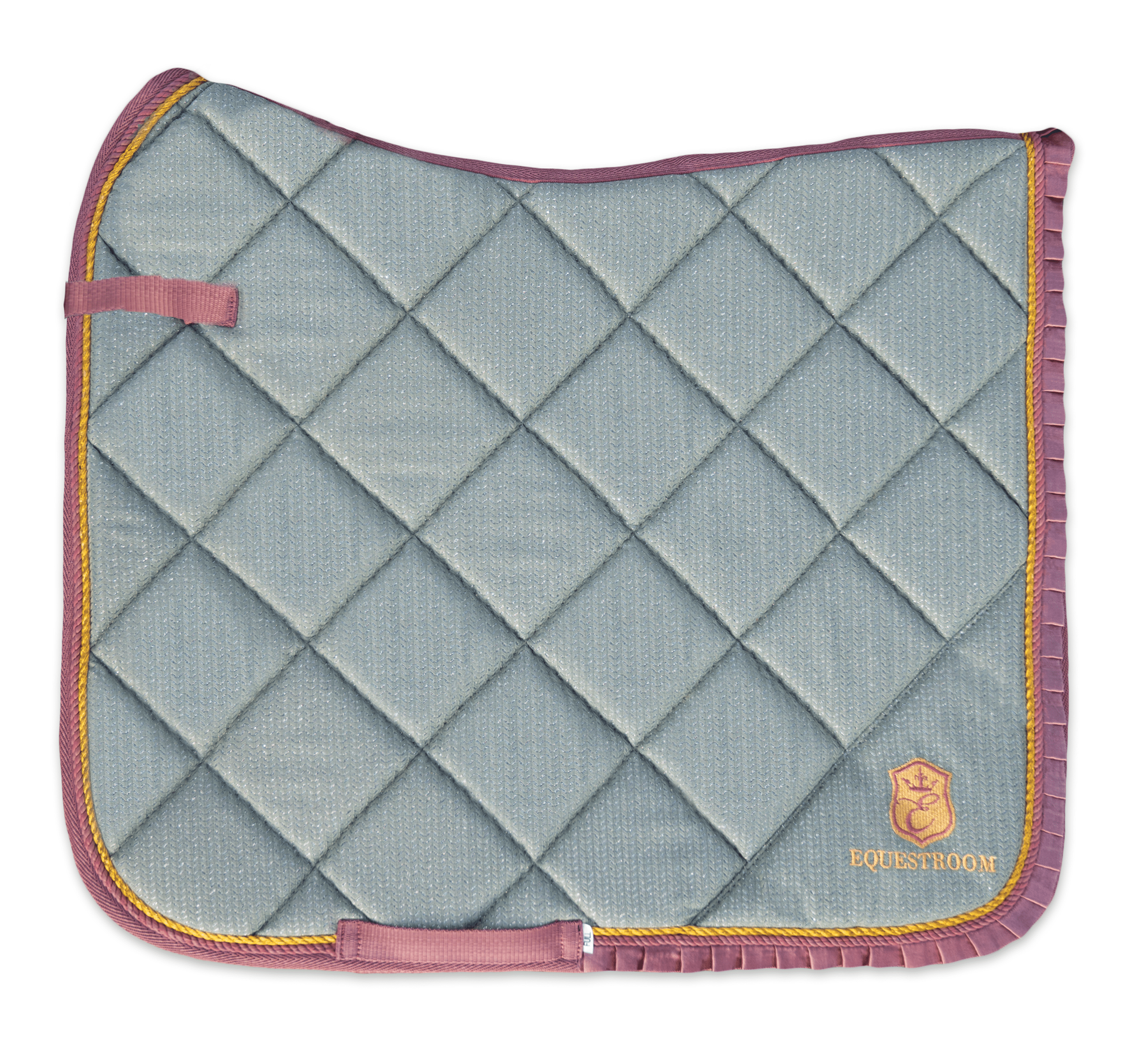 Teaparty Green Saddle Pad (Limited Edition) - Equestroom - Equiluxe Tack
