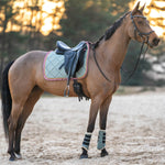 Teaparty Green Saddle Pad Set (Limited Edition) - Equestroom - Equiluxe Tack