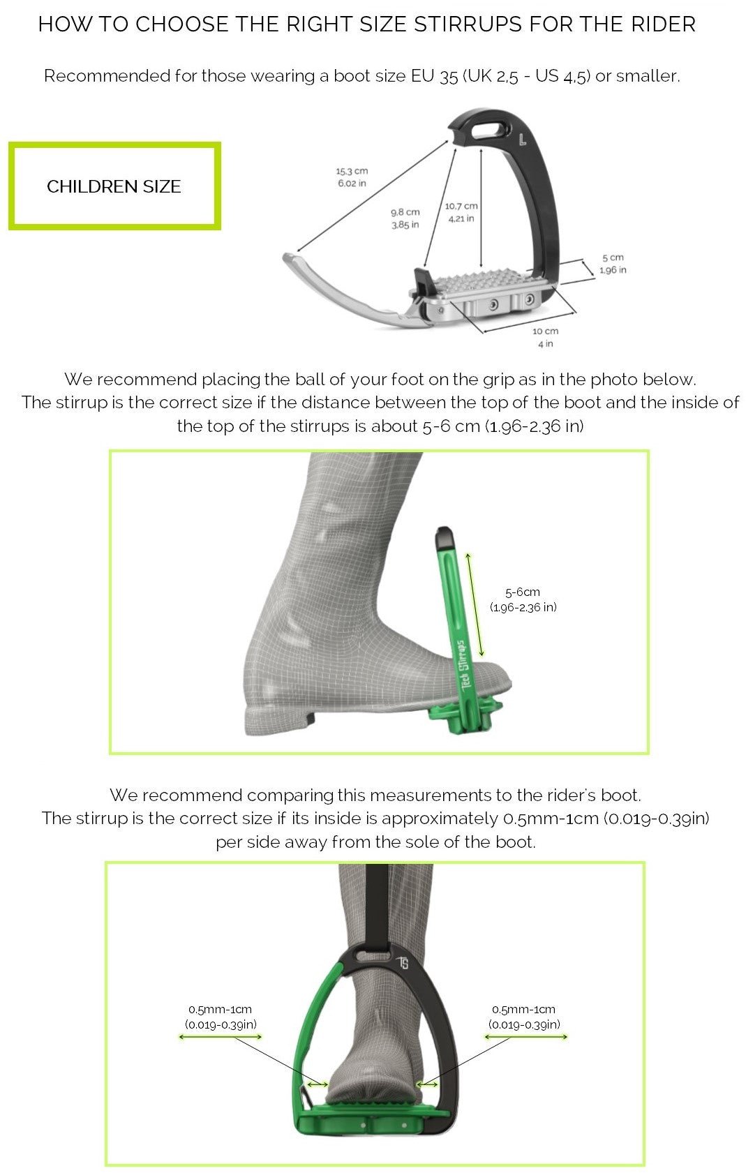 Tech Stirrups 'Venice' Children's Safety Stirrups - Tech Stirrups - Equiluxe Tack