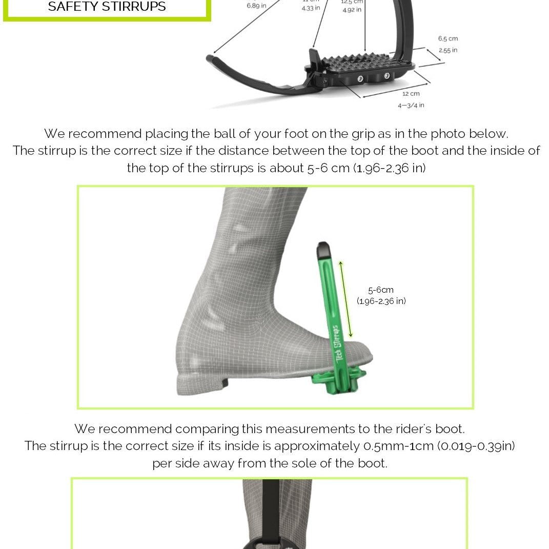 Tech Stirrups 'Venice Evo' Flat Safety Stirrups - Tech Stirrups - Equiluxe Tack