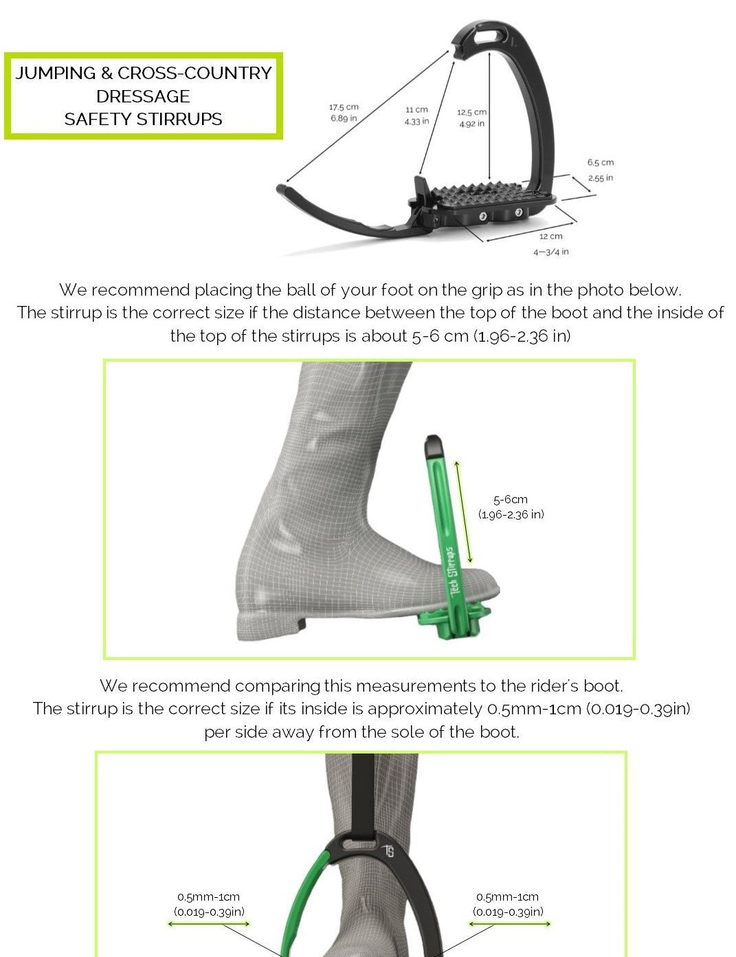 Tech Stirrups 'Venice Evo' Flat Safety Stirrups - Tech Stirrups - Equiluxe Tack