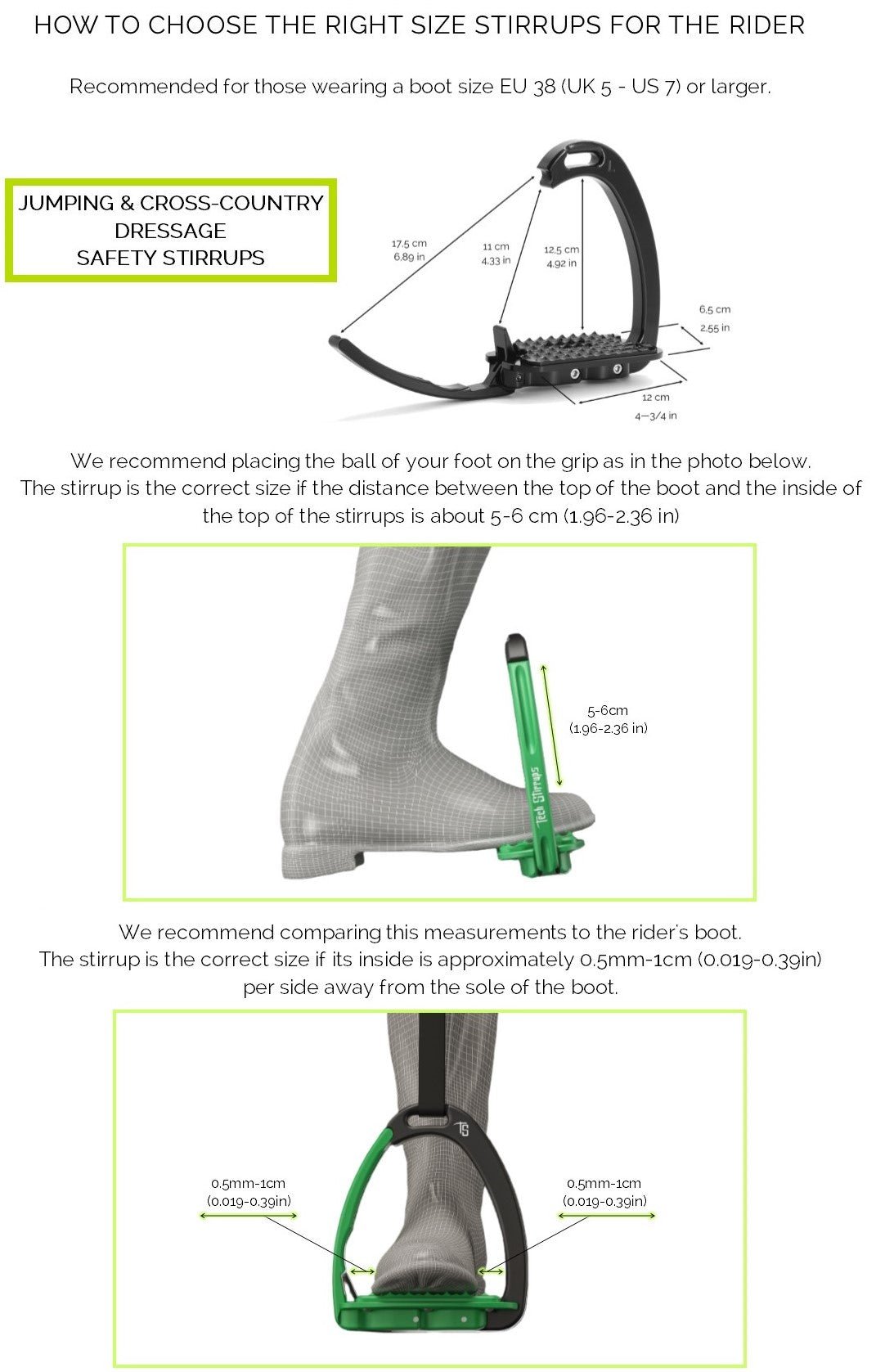 Tech Stirrups 'Venice Evo' Flat Safety Stirrups - Tech Stirrups - Equiluxe Tack