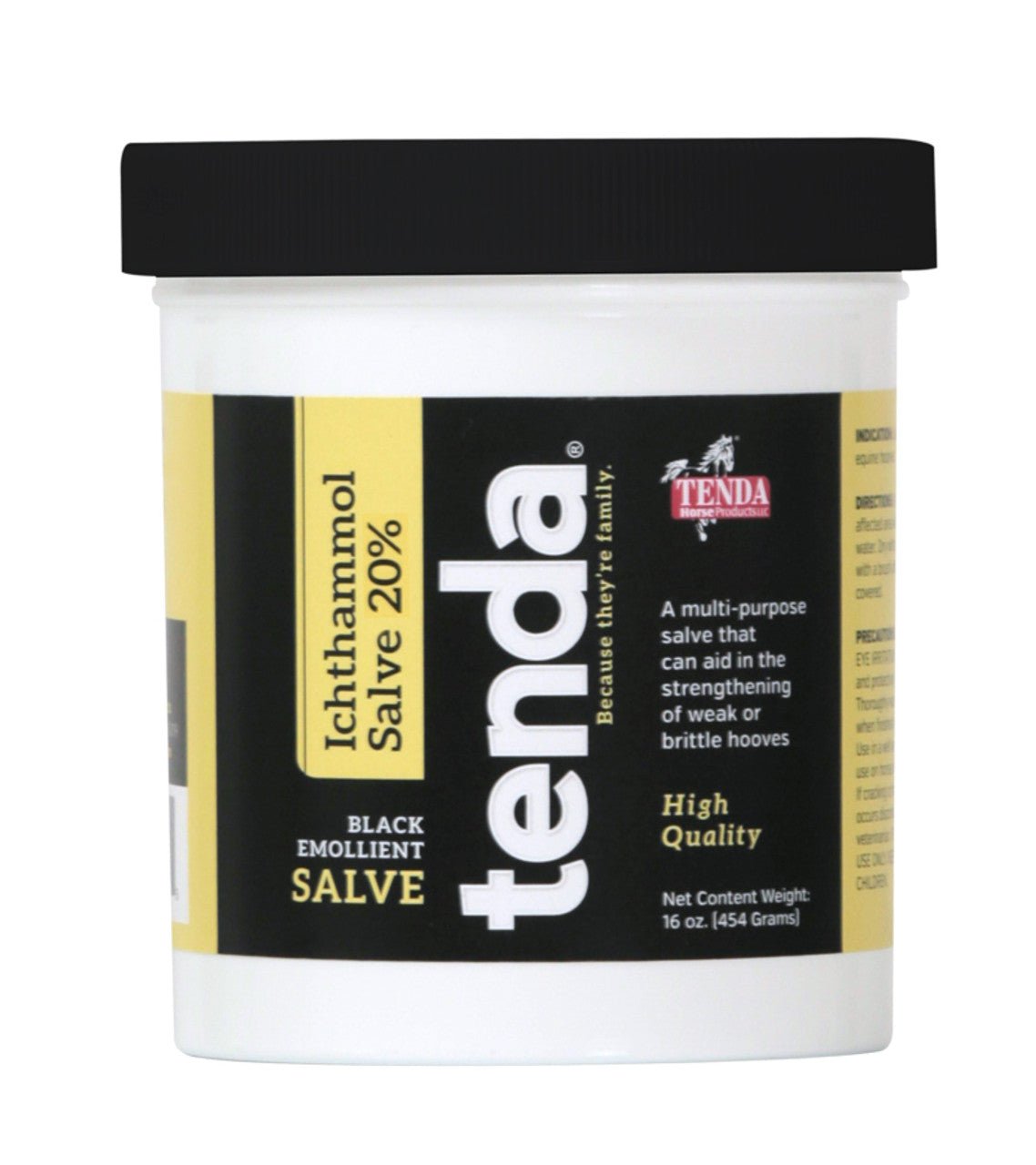 Tenda® Icthammol Salve 20% 16 oz. - Tenda - Equiluxe Tack