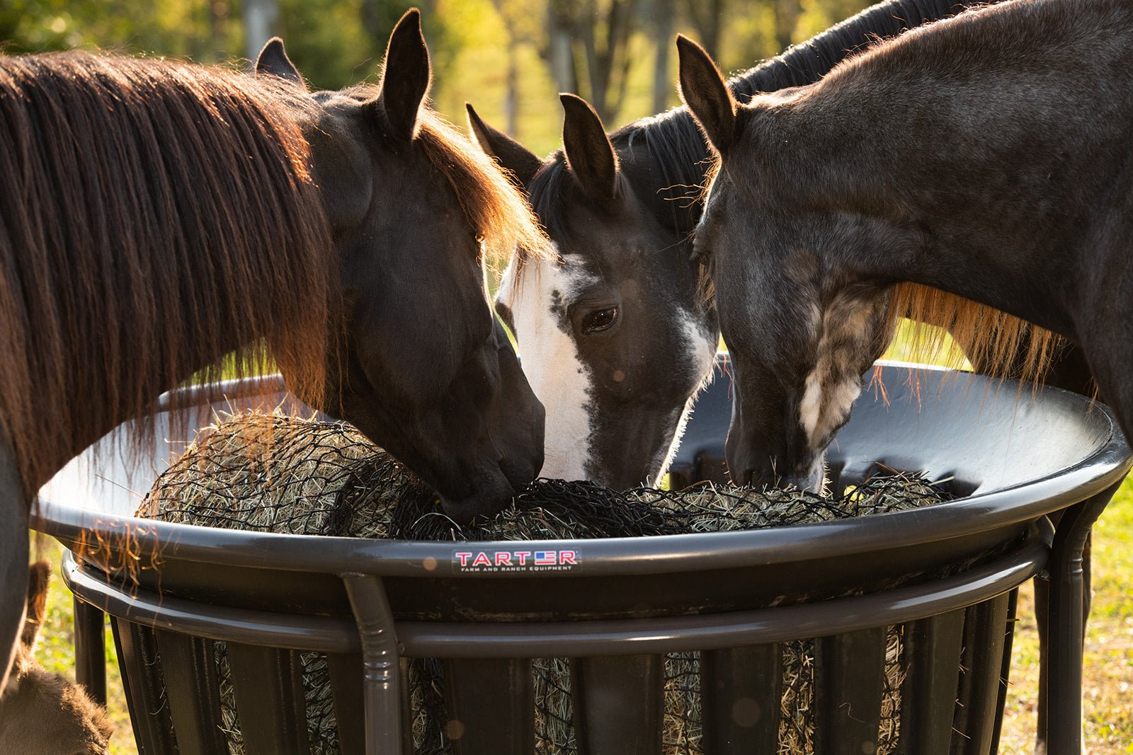 Texas Haynet Hay Net for Tarter Equine Hay Basket (Basket Sold Separately) - Texas Haynet - Equiluxe Tack