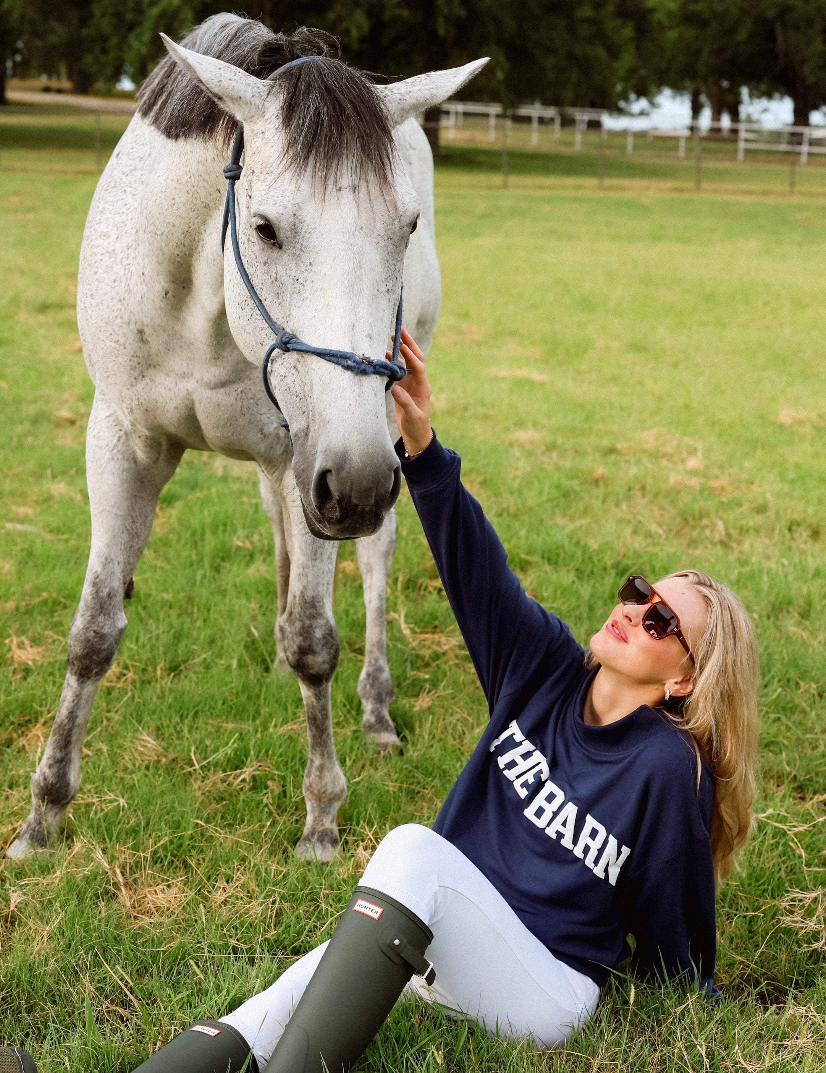 The Barn Dallas 'The Mockneck' Sweatshirt - Summer Edit - Equiluxe Tack