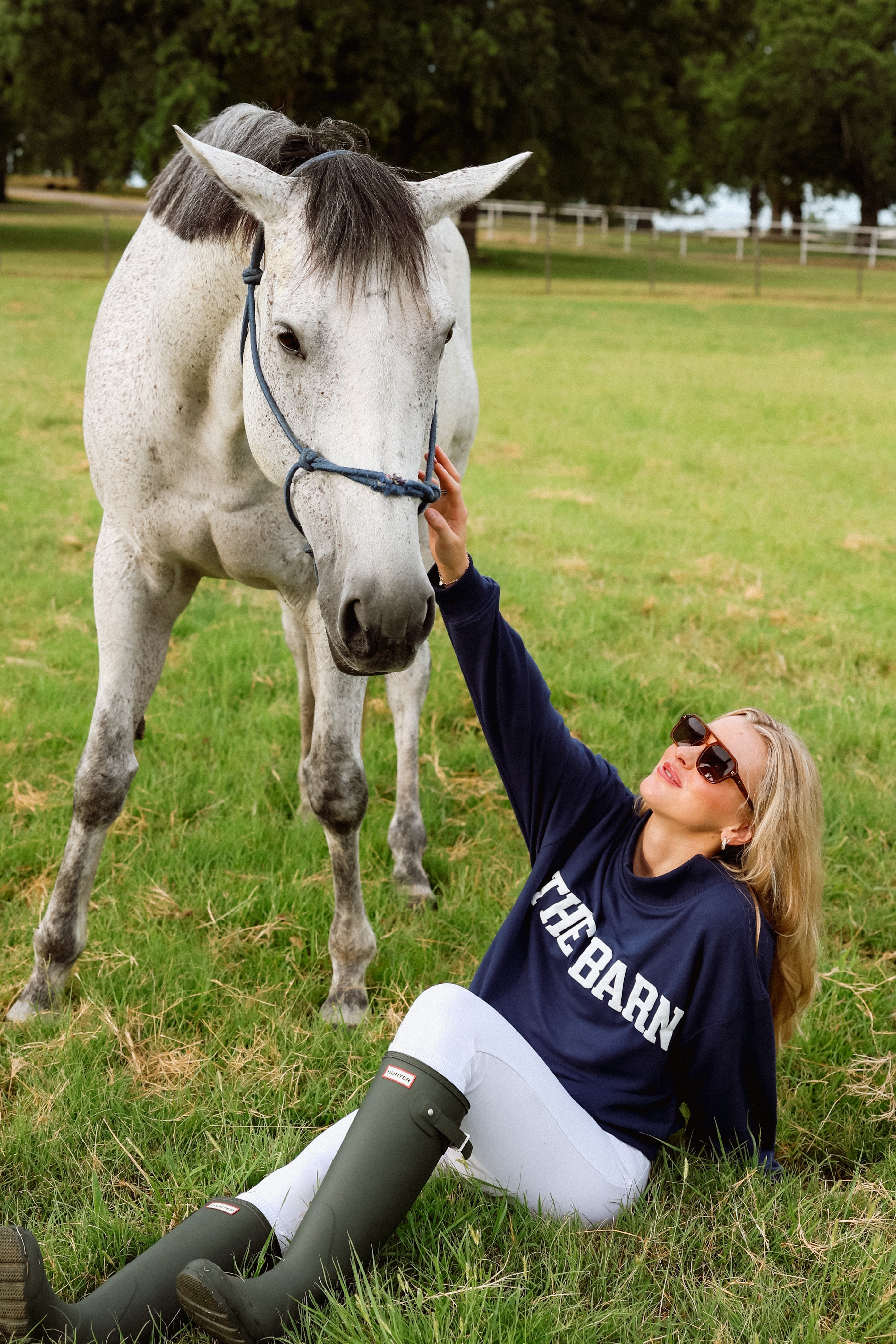 The Barn Dallas 'The Mockneck' Sweatshirt - Summer Edit - Equiluxe Tack
