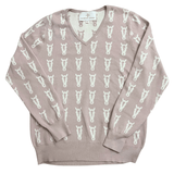 The Deinhardt Varsity Sweater - Mauve - Deinhardt Designs - Equiluxe Tack