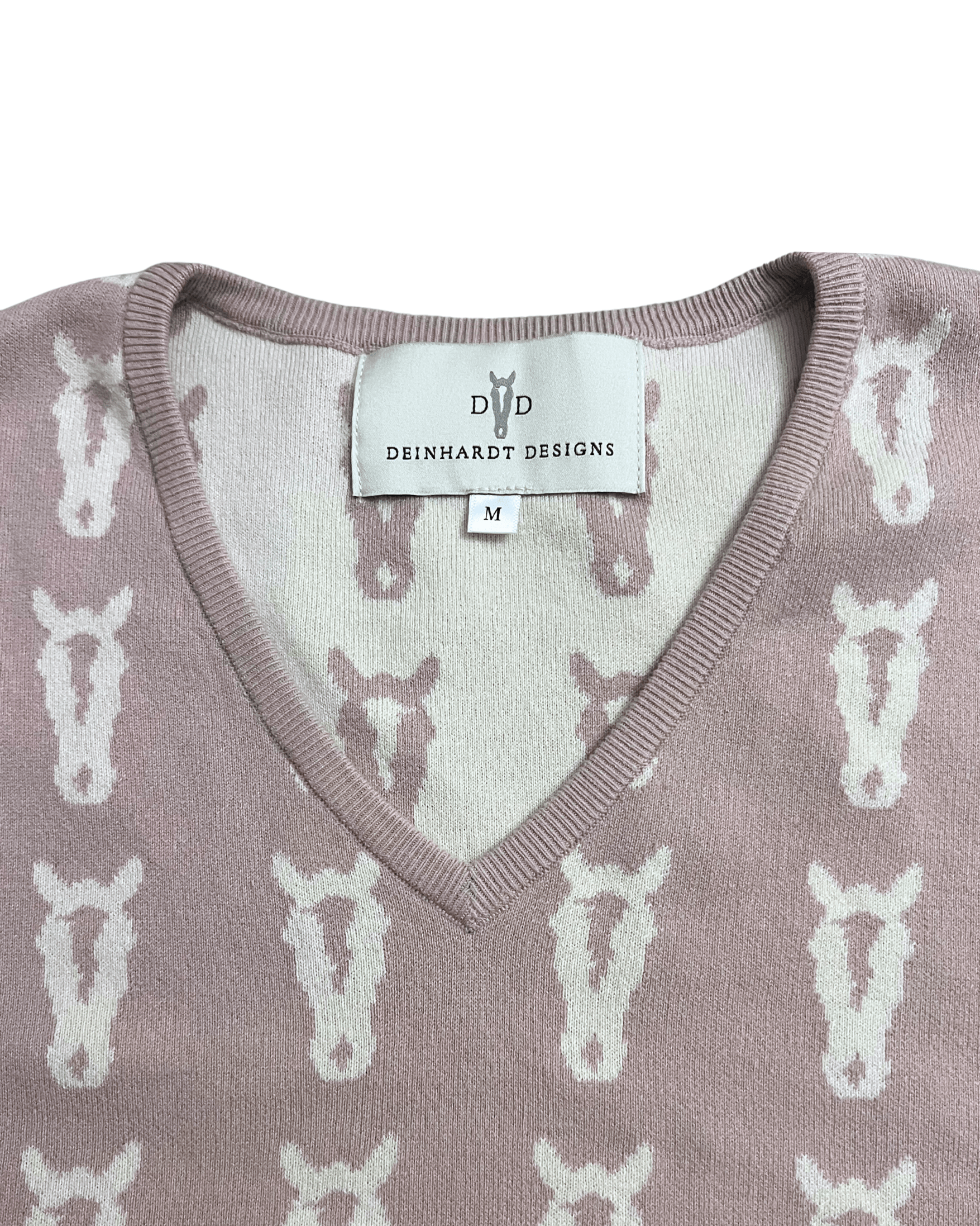 The Deinhardt Varsity Sweater - Mauve - Deinhardt Designs - Equiluxe Tack