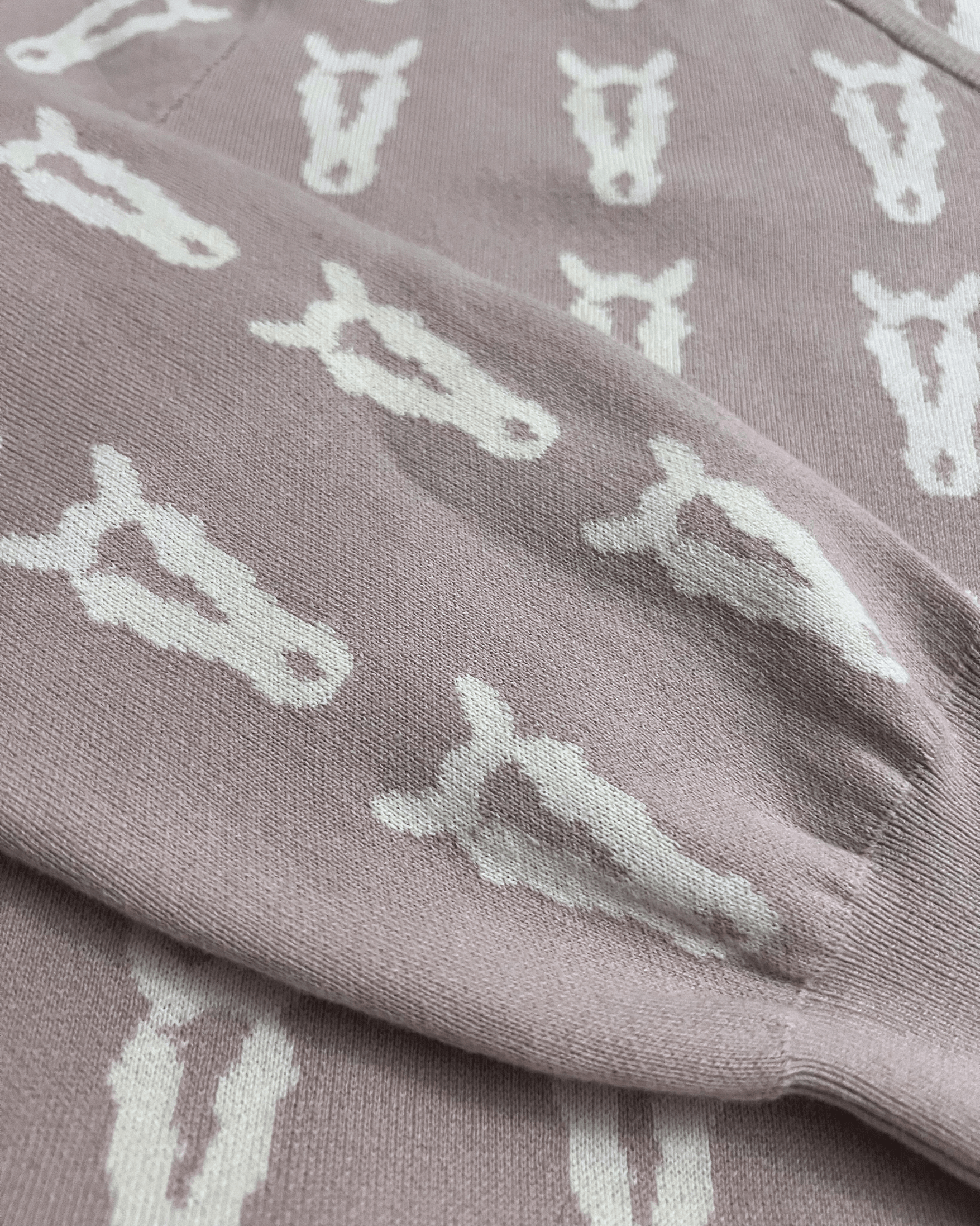 The Deinhardt Varsity Sweater - Mauve - Deinhardt Designs - Equiluxe Tack