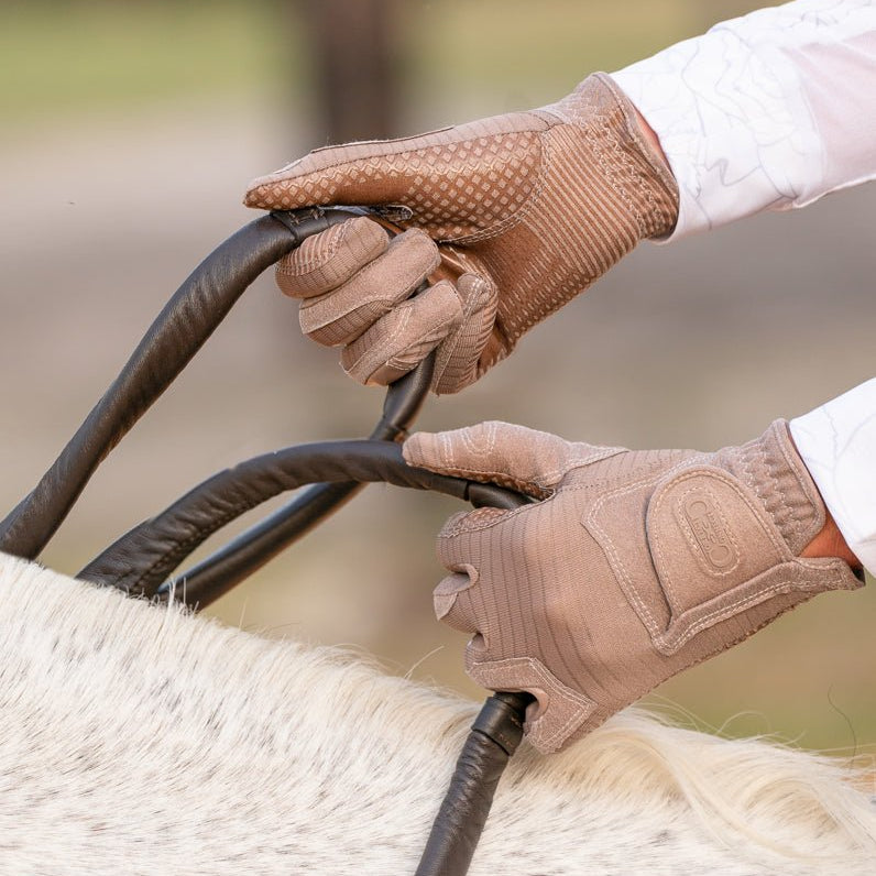 The Heather Comfort Connect Rein - Supportive Padded reins For Weak Hands and Better Connection - CorrectConnect - Equiluxe Tack