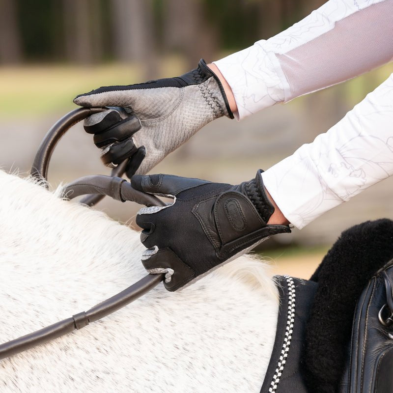 The Heather Comfort Connect Rein - Supportive Padded reins For Weak Hands and Better Connection - CorrectConnect - Equiluxe Tack